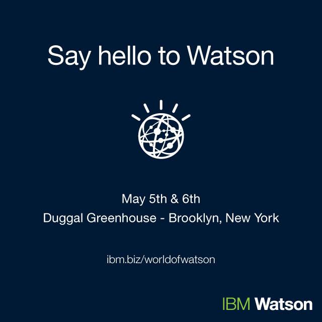 sjtmonk's tweet photo. Want to preview dozens of commercial 'Powered by Watson' apps heading to market? https://t.co/nnqLYSH06u #EBI #Watson http://t.co/PD547urulN
