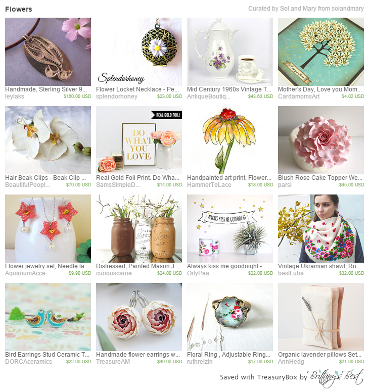 Sol_and_Mary's tweet photo. #Flowers by Sol and Mary http://t.co/HUMXpyO5Ny
#jewelry #earrings #gifts #flowers #home #hancrafted #wife #mom http://t.co/Bfe2Cs34jQ
