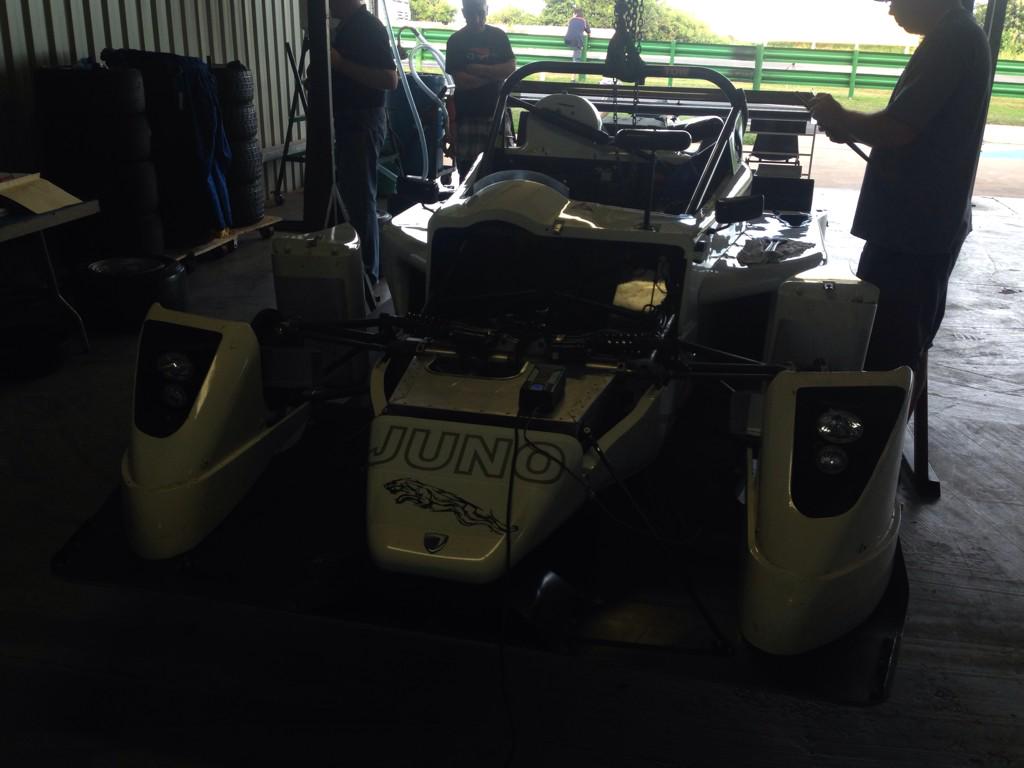 Testing for 1st dezzi race -port shepstone-car is fast-I hr race tomorrow