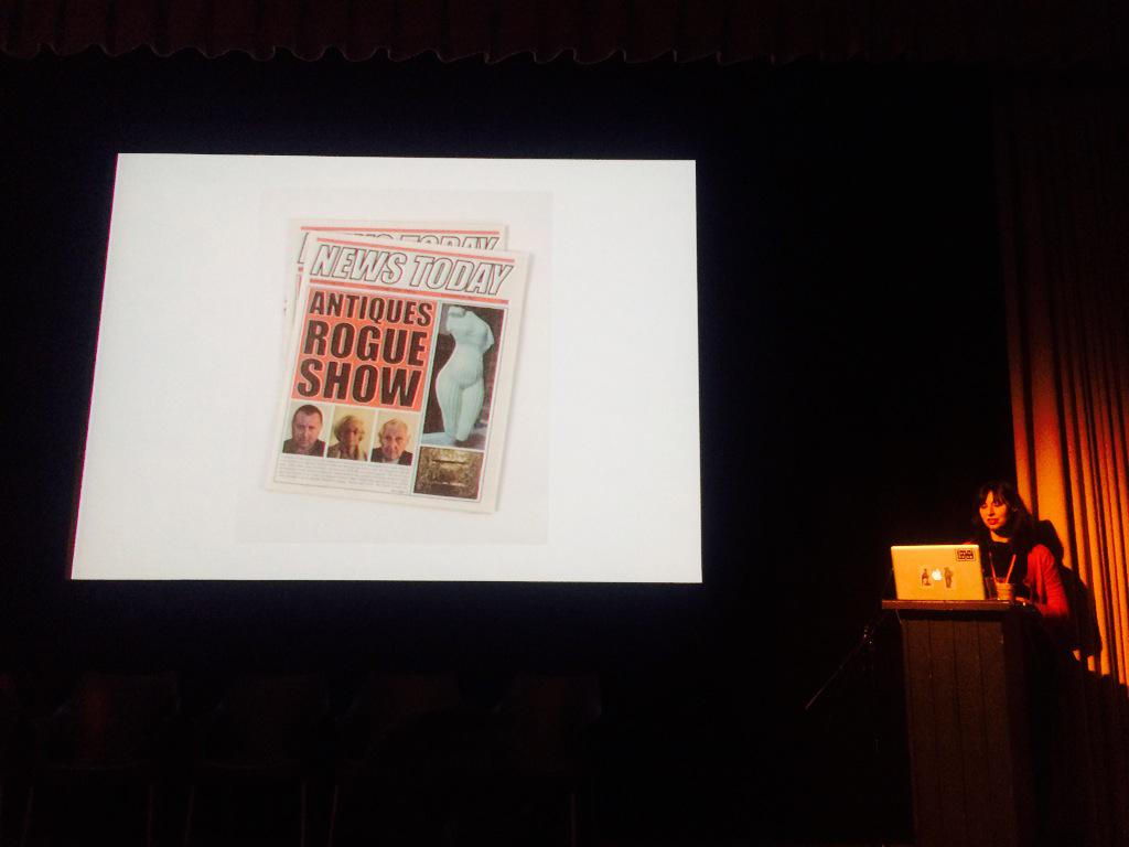 NatashaCaruana's tweet photo. Discussing @Pickering_Sarah notorious forger Shaun Greenhalgh now local hero. @formatfestival #FORMAT15 http://t.co/gEYYvjxu1x