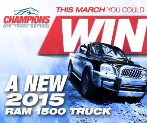 WEGZStadiumBar's tweet photo. MT @BetatChampions: Congrats to Xueming Cen from the Select Winners Lounge location for winning the #ram1500! http://t.co/d2Zc3iA0xI