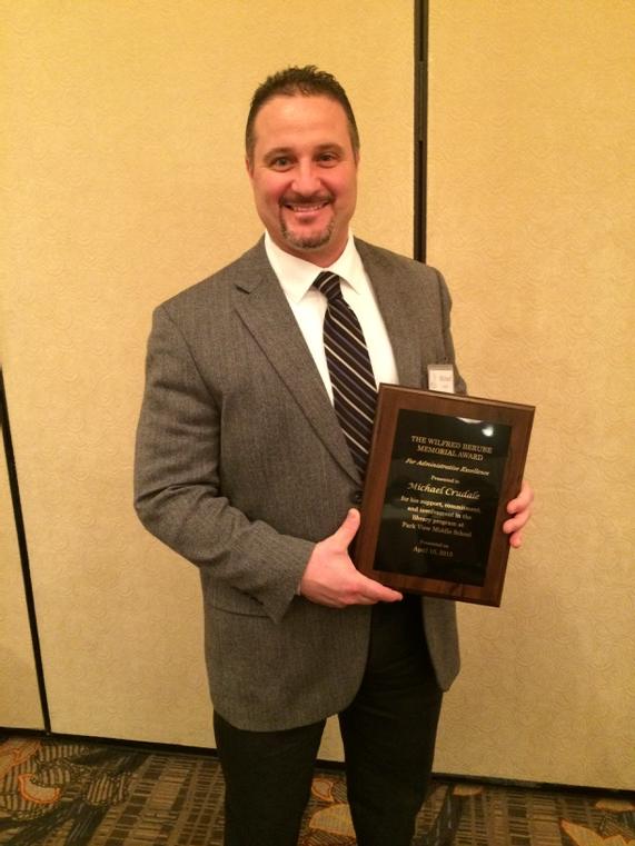 Honored to have received the Wilfred Berube Memorial Award for Administrative Excellence at the SLRI conference.