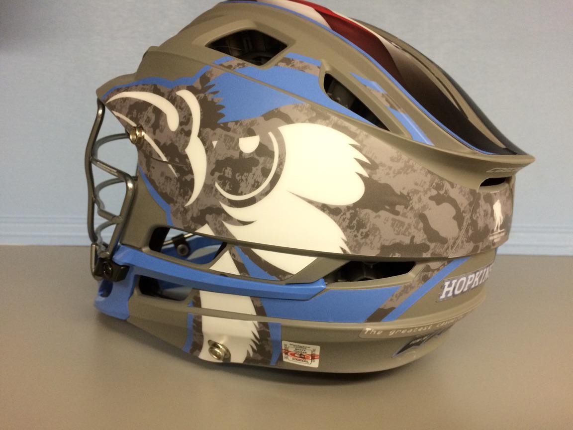 Johns Hopkins Lacrosse Helmet