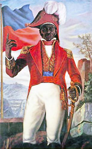 Maxtadon's tweet photo. @zombiescholar 2.  Dessalines was the leader of the Haitian Revolution, considered the countries founding father. http://t.co/xPwUlAI1EI