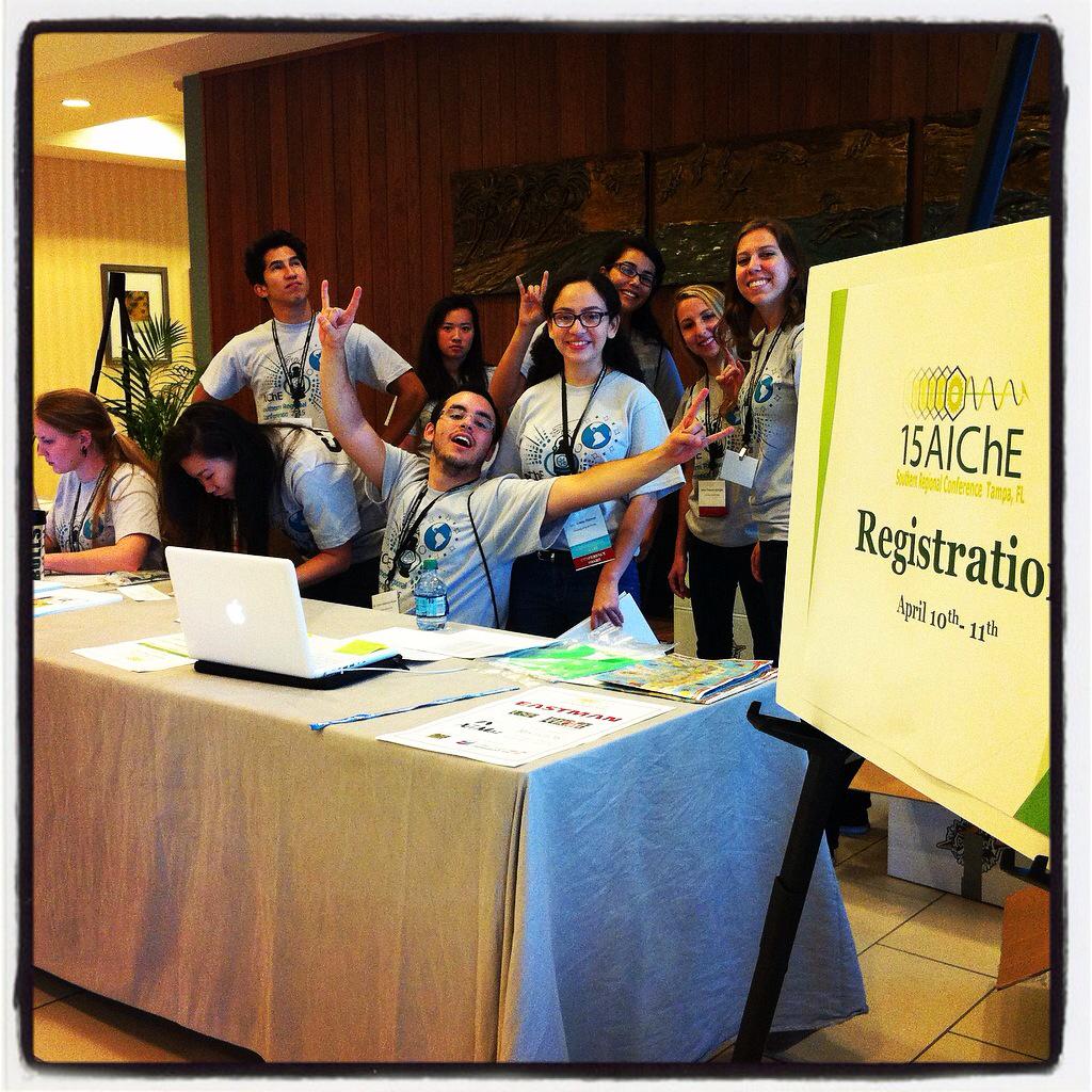We are live! #SRC15 #AIChE #USF #ChemE