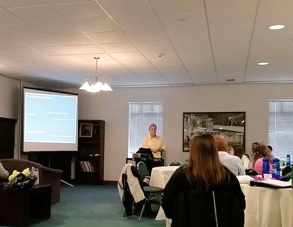 "We need to have an awareness of our words and actions."Dr. Greenawalt <a href="/ESUniversity/">East Stroudsburg University</a>