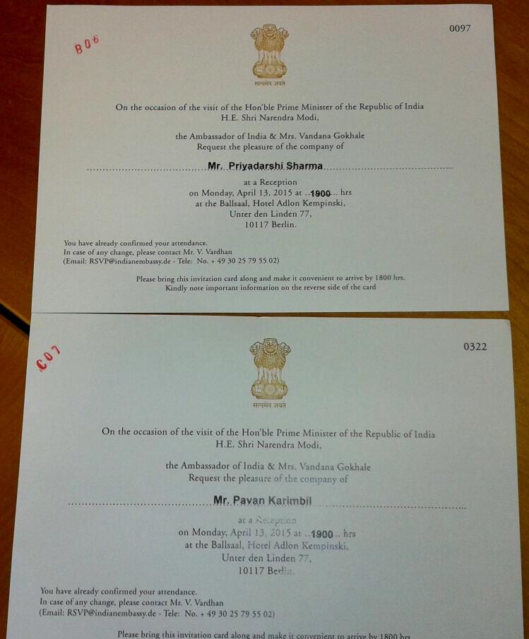 MutualPR's tweet photo. Team Mutual to attend Prime Minister @narendramodi reception in Berlin on April 13th http://t.co/eTH0XCIrkT