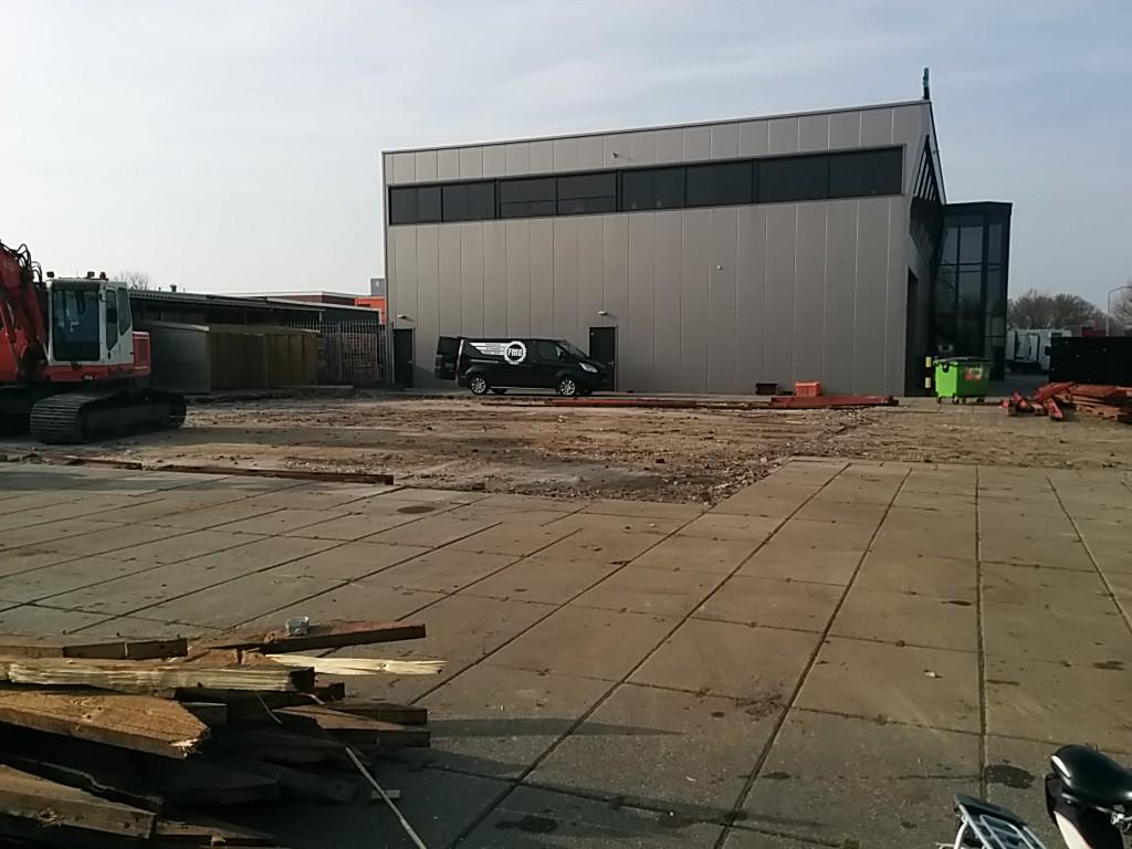 Fase 2 nieuwbouw: schuur is gesloopt