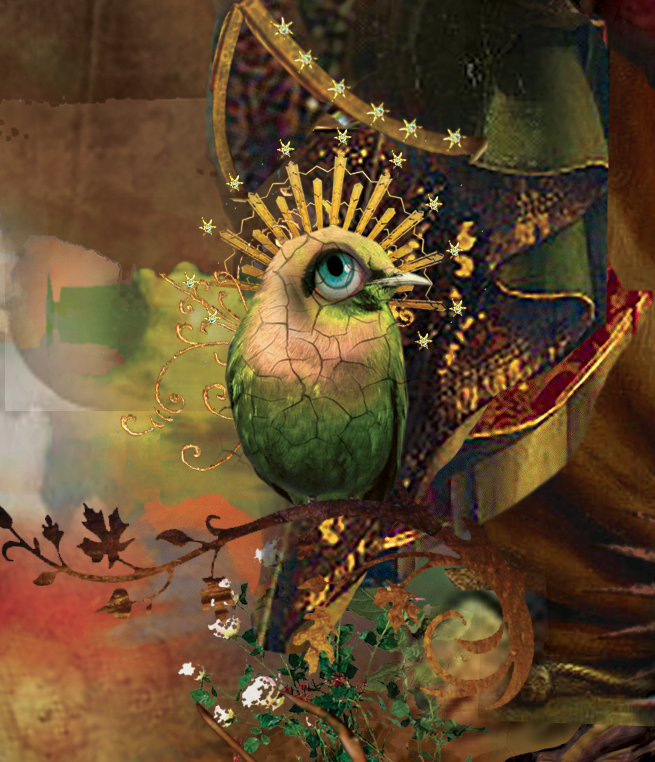 michaelpageart's tweet photo. Saint Francis small friend mixed media on wood. #bird #saintfrancis http://t.co/2YBhQka5NT