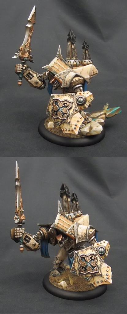 StudioRebelScum's tweet image. Unknown artist. #Warmachine #WarmaHordes #Protectorate #Menoth #Warmongers #Wargames #MiniPainter