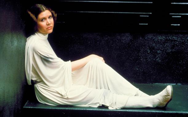 EW's tweet photo. Listen: 'Lost tapes' of @starwars reveal @carrieffisher's fear of her Death Star swing: http://t.co/sgDQuD0I4Q http://t.co/tcf6aBCIJ7