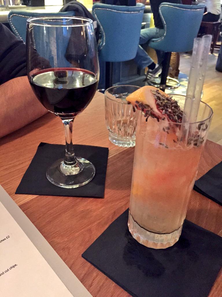 nikole_cameronX's tweet photo. #cocktails #wine #elementbar @MikeyHornig http://t.co/yEMEisTEkF