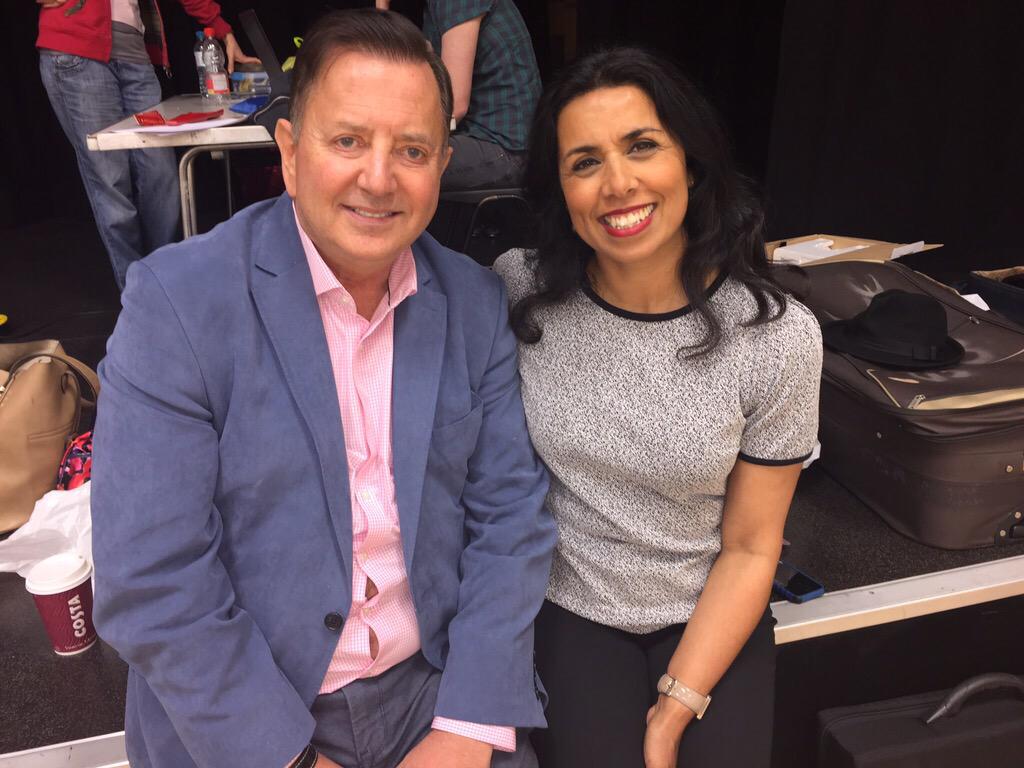 Great to meet you today <a href="/NinaNannarITV/">Nina Nannar</a> tune into <a href="/itvnews/">ITV News</a> 10pm to catch our interview about the Judy Garland Show!