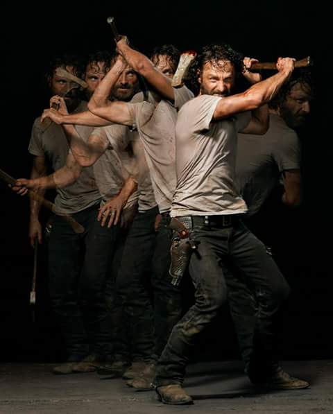#FlashbackFriday #RickGrimes fierce <a href="/EW/">Entertainment Weekly</a> cover shoot....one of my favorite Andrew Lincoln shoots