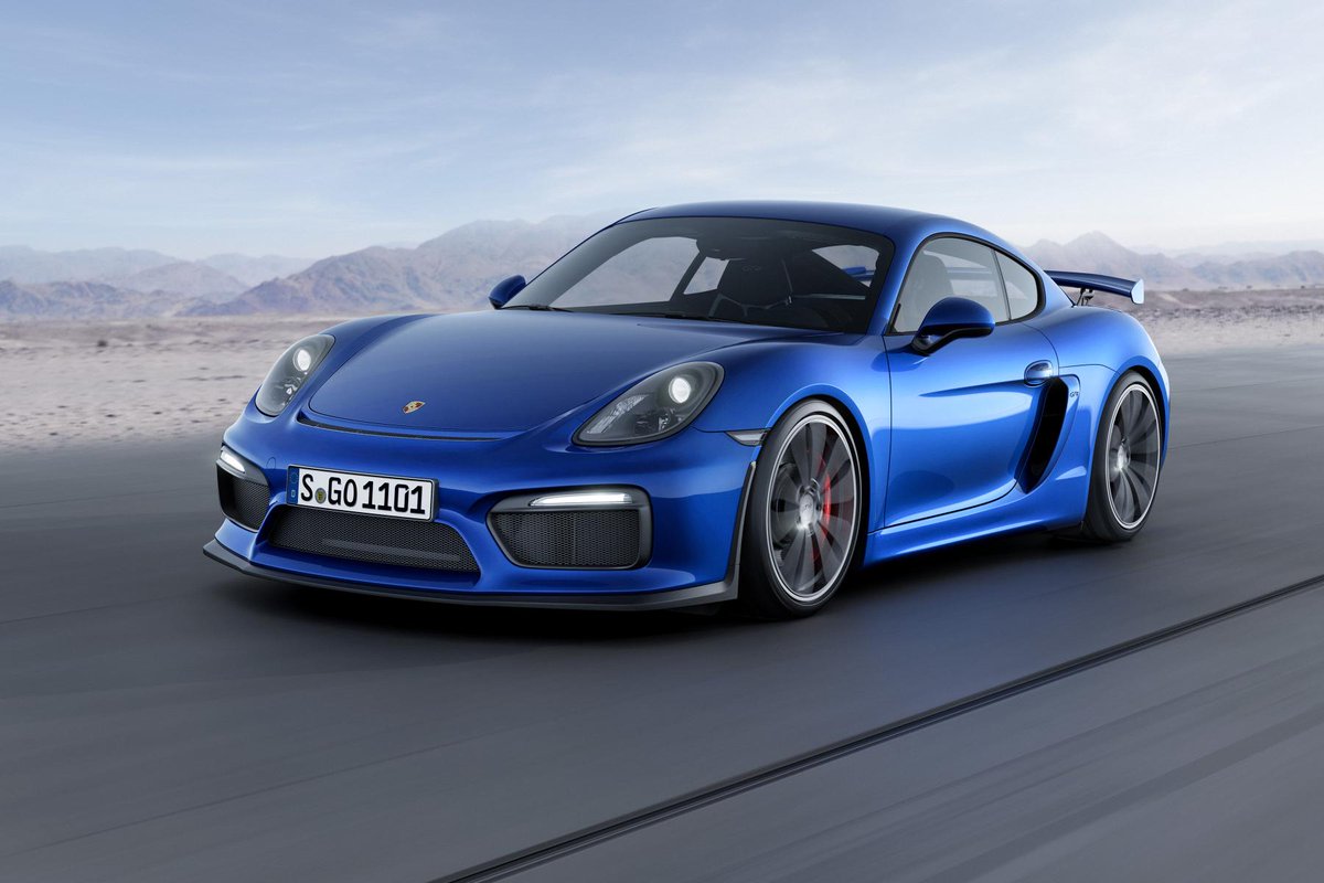 4Ruedas's tweet image. #AutodelDía ... @PorscheMexico Cayman GT4, el cual presume 385 bhp y una aceleración 0 a 100 km/h en 4.2 segundos.