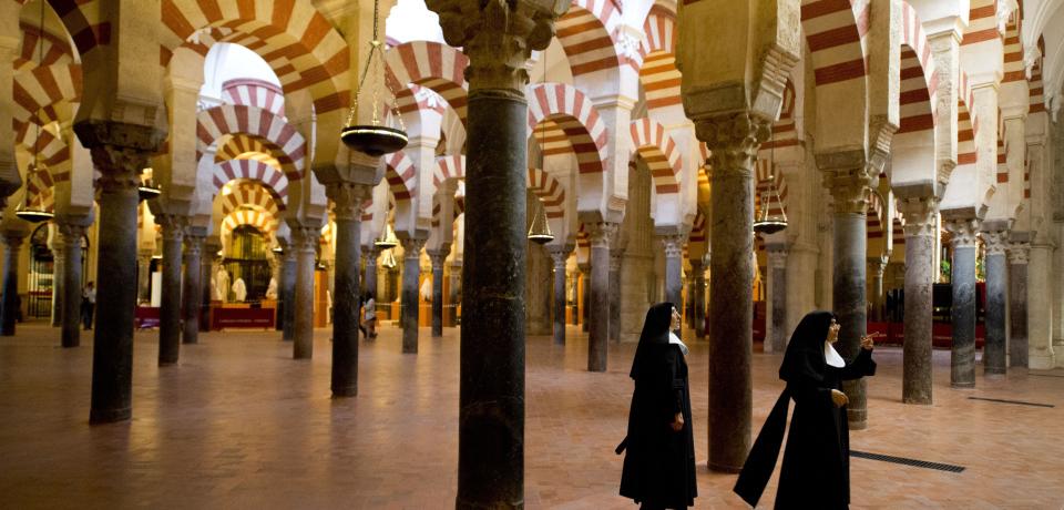 ForeignPolicy's tweet photo. Is the Catholic Church trying to erase the Muslim heritage of Spain's Mosque of Cordoba? http://t.co/RfVbhdwJon http://t.co/2pFLF9JonC