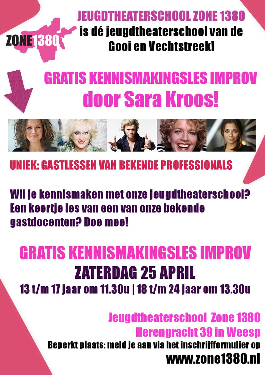 KroosSara's tweet photo. Zou je dit willen RT'en? Is leuk, toneel voor jongeren. Namens Jeugdtheaterschool http://t.co/IQZEyaeuQy en mij dank! http://t.co/4tJPyoNfOq