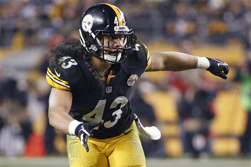 SteelersNFL1's tweet photo. Everybody is talking about  @tpolamalu.  #ThankYouTroy

READ: http://t.co/rNhaWbArvD http://t.co/HbKHLLODjc