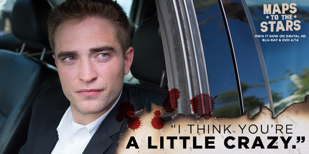 MTTSFilm's tweet photo. Get to know the darker, madder side of Hollywood. Own #MapsToTheStars on Blu-ray in 5 days > http://t.co/P0SVwYuL0Q http://t.co/bb3Rds5SS0