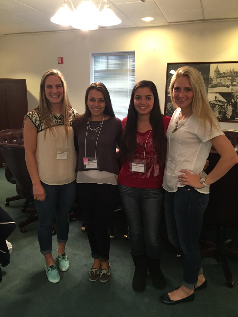 Cross street rivals come together today! #NJAIAW_LEADSYMP #fdu #drew