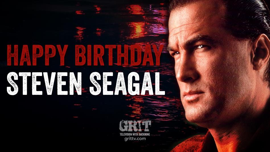 Happy Birthday to American actor, martial artist, and Grit hero Steven Seagal ! He turns 63 today. 