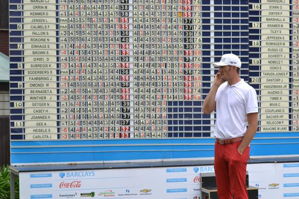 NationFmKE's tweet photo. #BarclaysKenyaOpen2015 LEADERBOARD http://t.co/8v3hFpEBvD … #TeamKenya #Indiza -6, #MathewOmondi -2, #BrianNjoroge -2 http://t.co/xwCDCseVJS