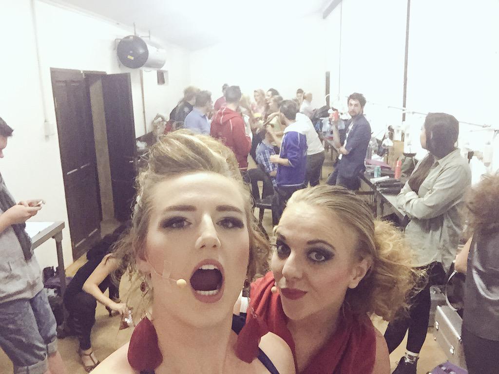 rowrowlean's tweet photo. It is starting!!! #FollicleTheMusical @FerdiWG and @DianiGernandt, #CaptainMyCaptain. #BPSExp2015 http://t.co/hqx7k6s64D