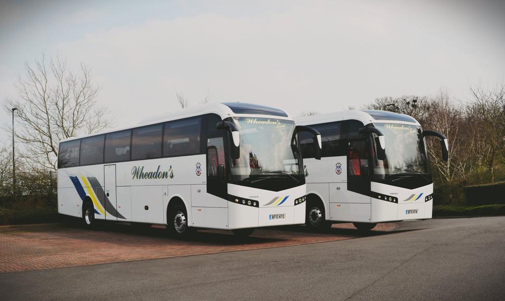 WheadonsTravel's tweet photo. Two new 15 reg coaches ready for delivery next week. http://t.co/DuhEQreCPn