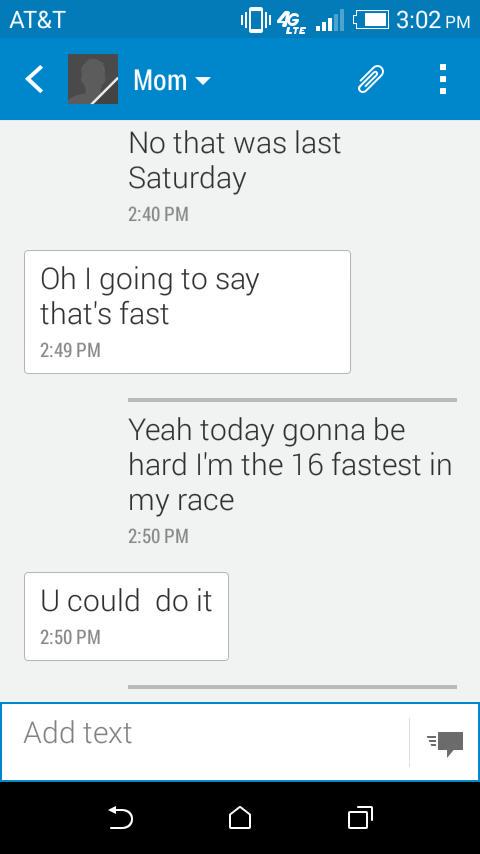 andremazon18's tweet photo. When me n my mom talk about track😂😂 http://t.co/mli6XJCnWQ