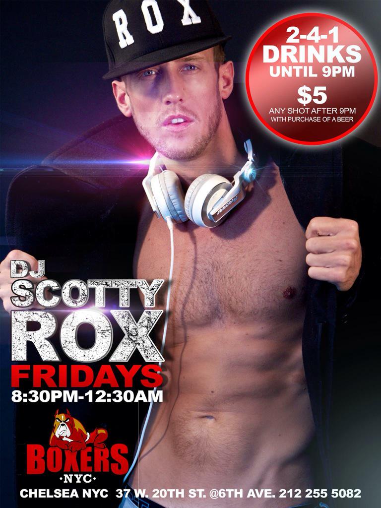 djscottyrox's tweet photo. Gearing up to head down to @BoxersNYC - Chelsea to serve the beatz from 8-Midnight! @djscottyrox #HOLLA http://t.co/cEk4LLsETh
