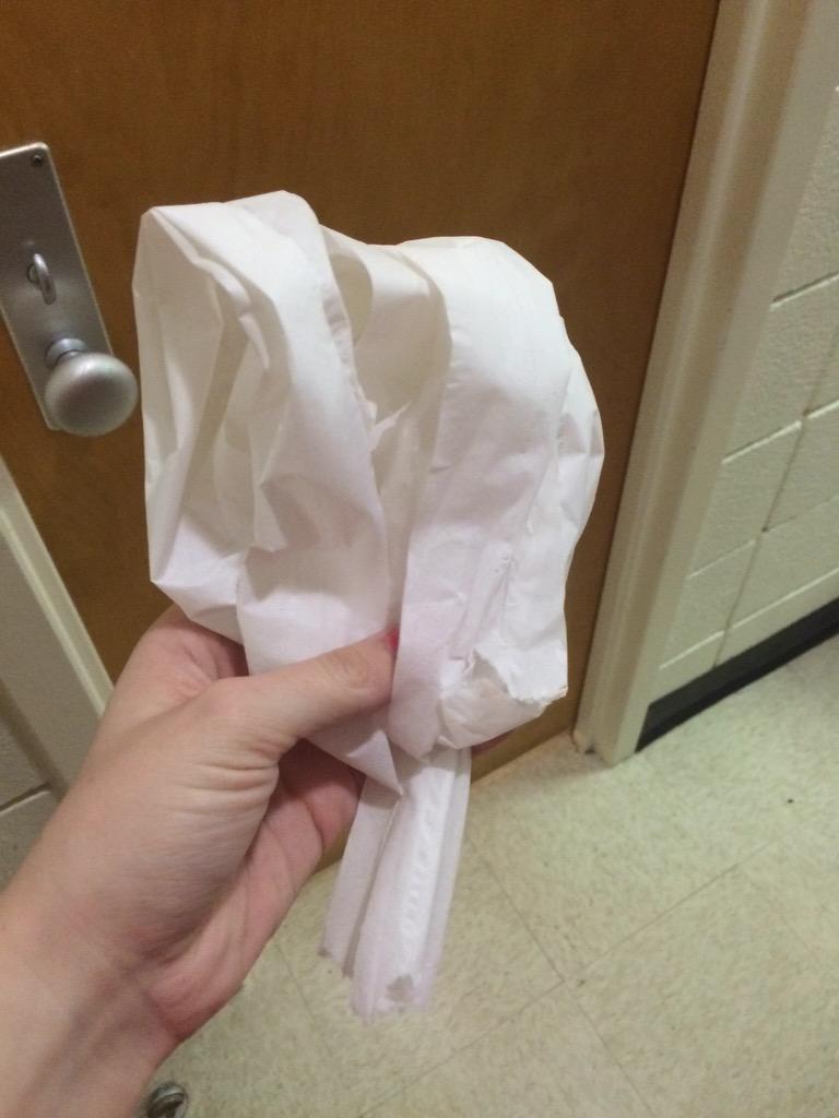 katismith15's tweet photo. You know your a college student if you take tp from the public bathroom cause you ran out @marykatejones1 http://t.co/SN2oSnHX3o