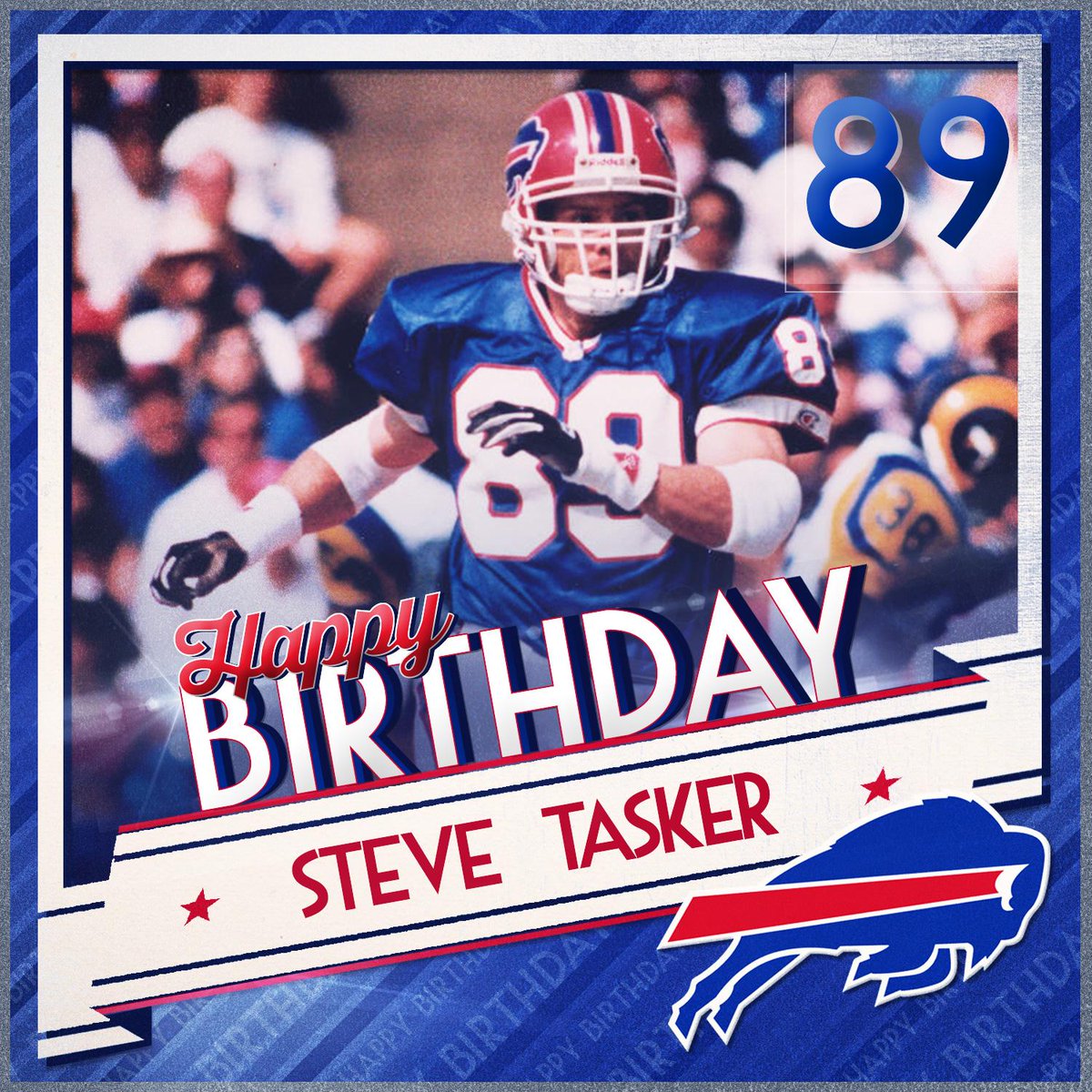 Happy birthday to Bills great and legendary special teamer Steve Tasker! 