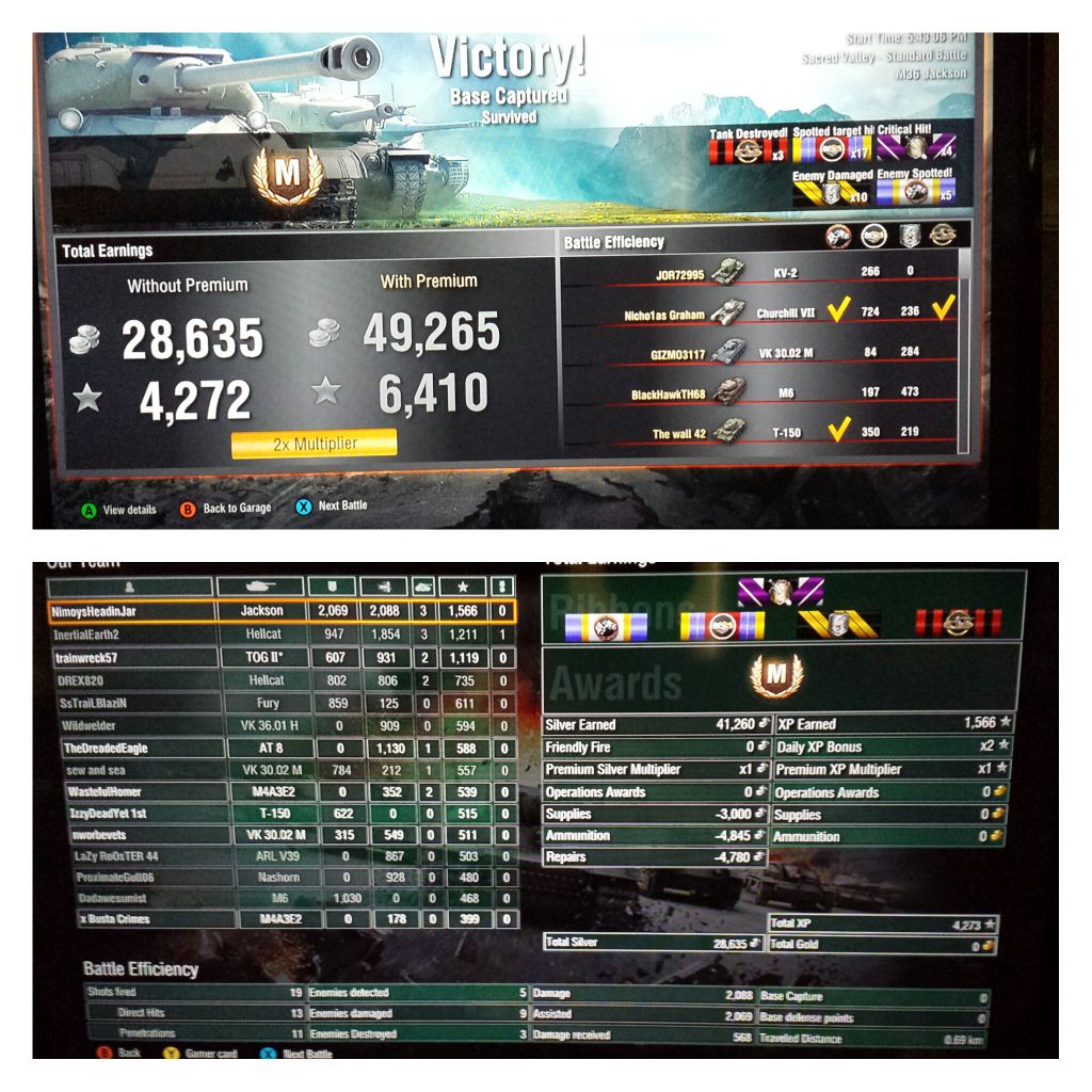 NimoysHead's tweet photo. Can always count on Miss Jackson for a good time. @WoTXbox http://t.co/KqXNNEkRkH