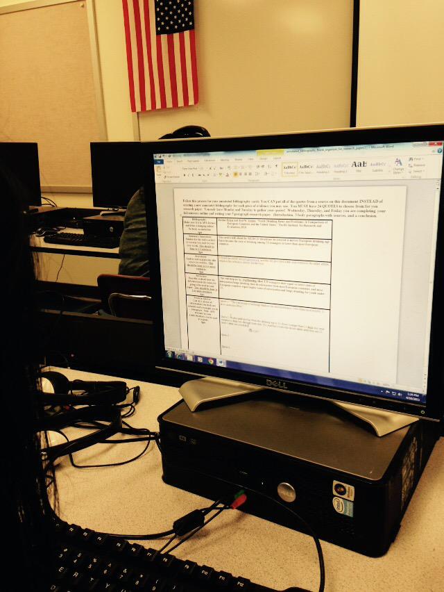 leawalker_it's tweet photo. @BALL_HIGH C Jackson 4,5,7,8th Tchart for research paper #GISDGameOn http://t.co/YCcaA9f6lM
