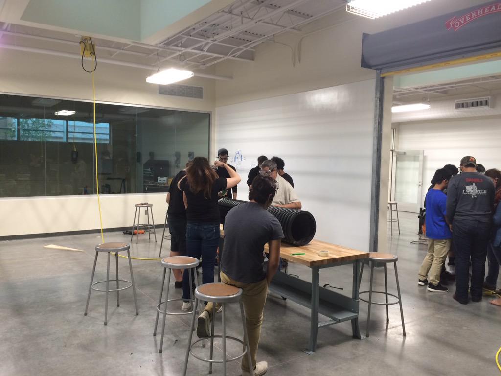 Audio Engineering getting after it at the Robert C. Shaw STEAM Center. katyisdtechspert <a href="/katyisd/">Katy ISD</a> #RSCSTEAM