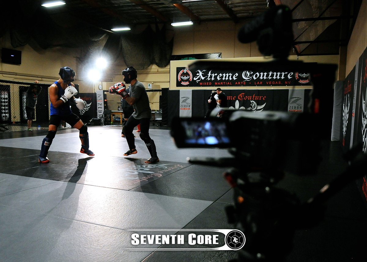 SeventhCorePM's tweet photo. Another successful week shooting @Xtreme_Couture for the #MMAProject - @johnnyEBC #MMA http://t.co/yO5XutXKxm