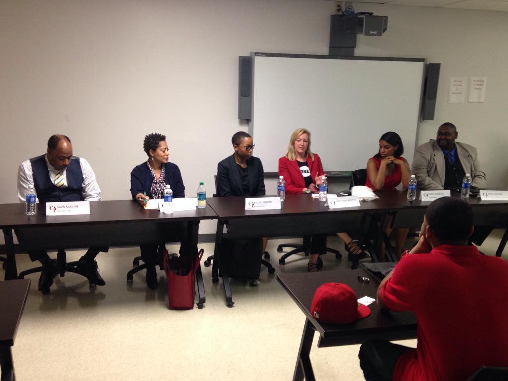 Journalistorian's tweet photo. @GavinMcGuire2 @UshersNewLook @AtlantaBalletPR @kristiwooten @Swibens @mscharmainew @TAGthink #giveback. #CDFSuccess http://t.co/7SVfEaRT6Y