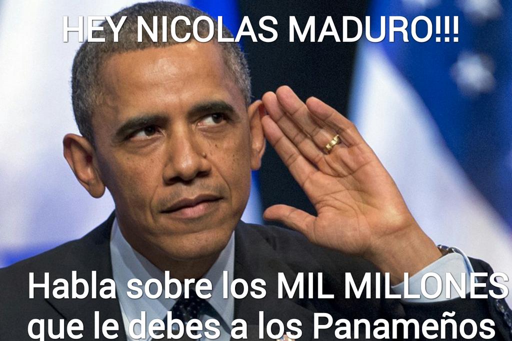 katiuskmartinez's tweet photo. "@DavidArielGonza: @tvnnoticias @Legalconsult_7  http://t.co/DDJYqabJES"/No más Show. Ordene su casa y no empañe #CumbrePanama #MaduroFail