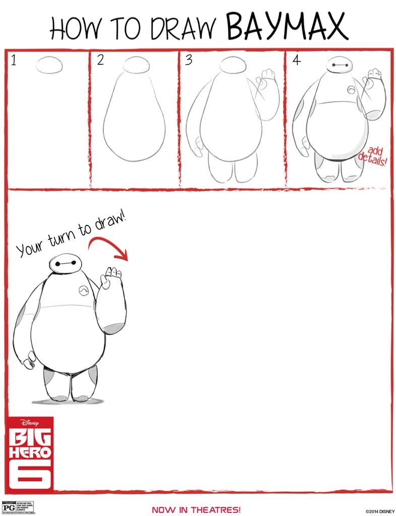 Disney Big Hero 6 On Twitter Learn How To Draw Hiro Baymax Bighero6 Http T Co Wqeakv5qjo
