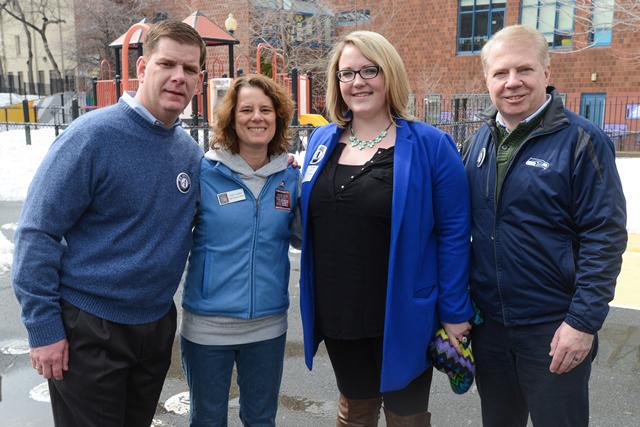 Happy birthday Here\s our favorite pic of the Mayor with our CEO Emily Haber at the 2015 