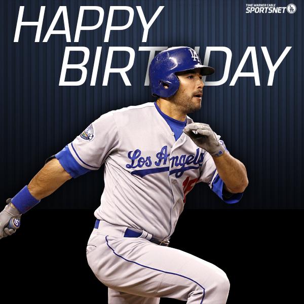 A very happy birthday to the longest-tenured member of the Andre Ethier! 