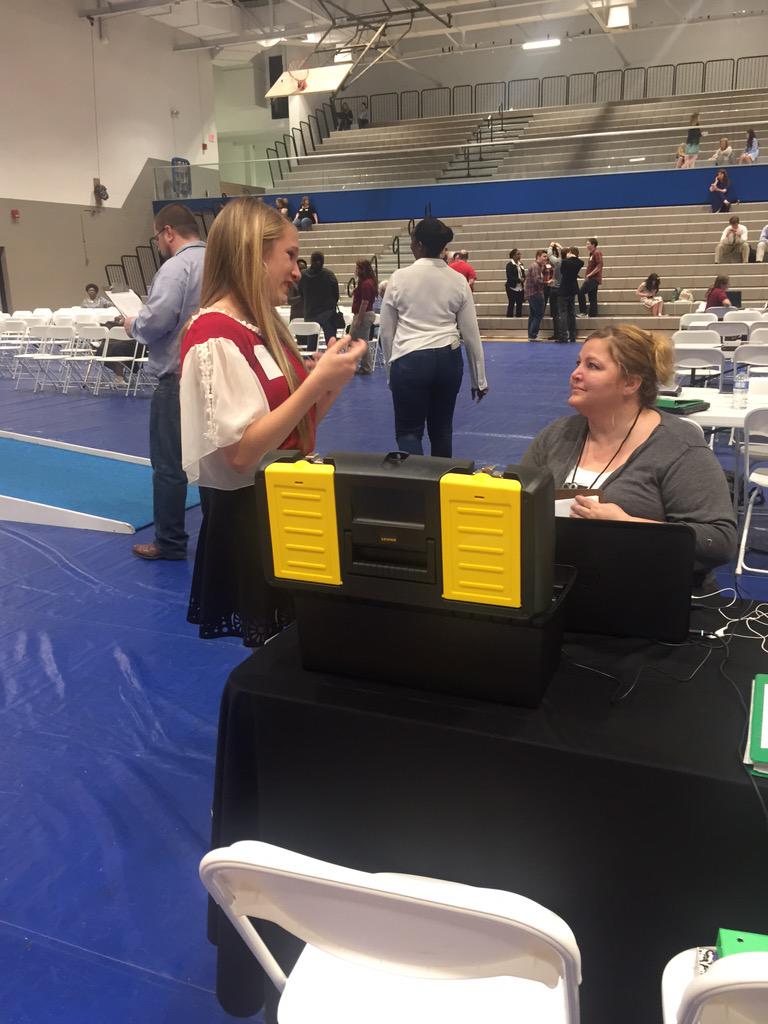 SusanHarryman13's tweet photo. @TCBOE Drew had a great day of tech fair competition at #ACTEdecatur ! Awards tomorrow...fingers crossed! http://t.co/iwLW2O8sV5