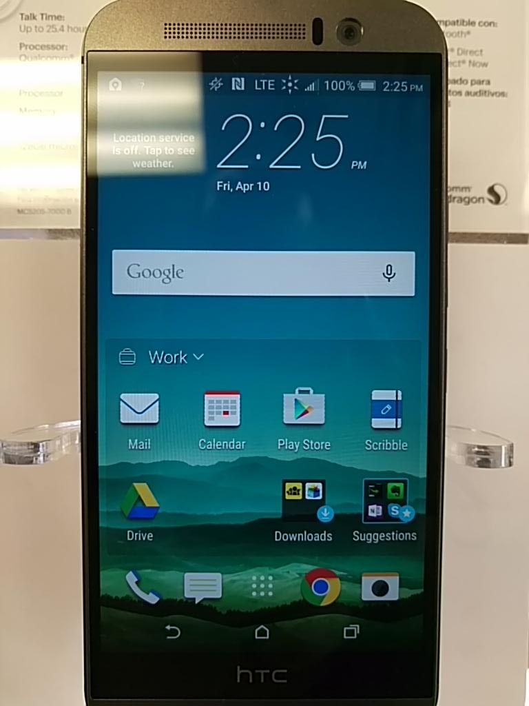 LocalSprint1795's tweet photo. HTC M9  makes your life easier.
#WorkVsHome
Get them while they last!
@sprint @marceloclaure @DGurosky http://t.co/nn6mpKyRDm