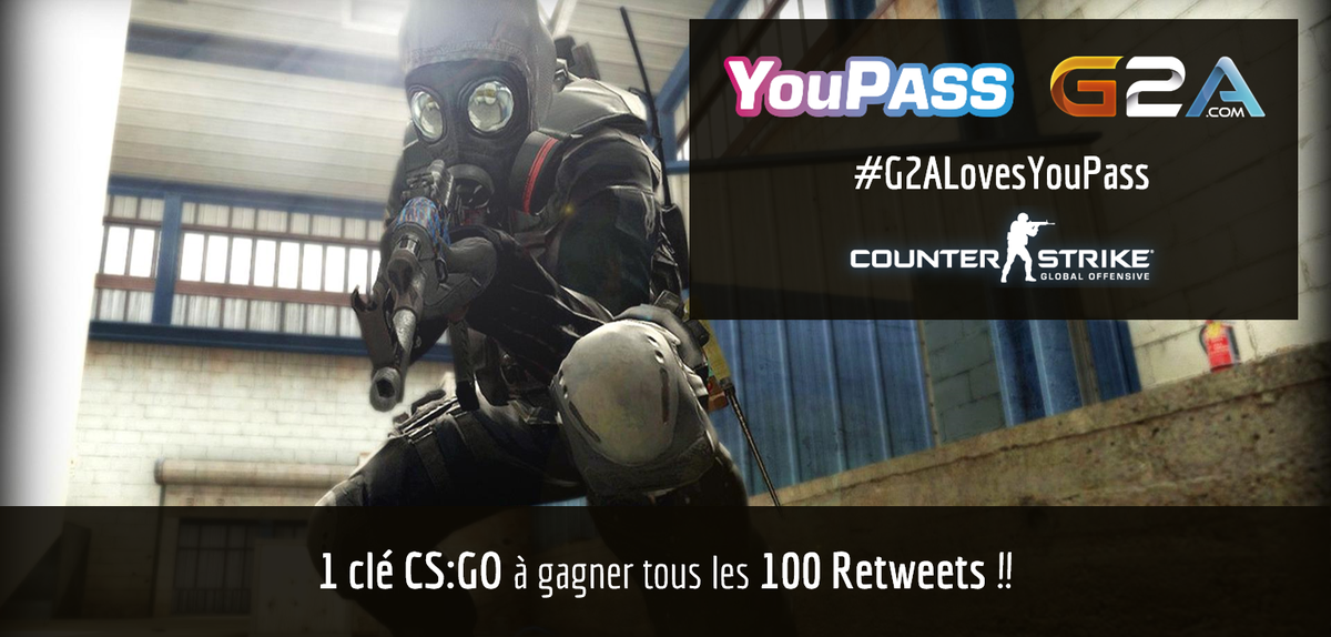 YouPassFR's tweet photo. #G2ALovesYouPass #RT &amp; #Follow pour jouer ! Payez vos cartes @G2A_com avec votre téléphone => http://t.co/U7AiF7GHmQ http://t.co/ClS1oMF6vv