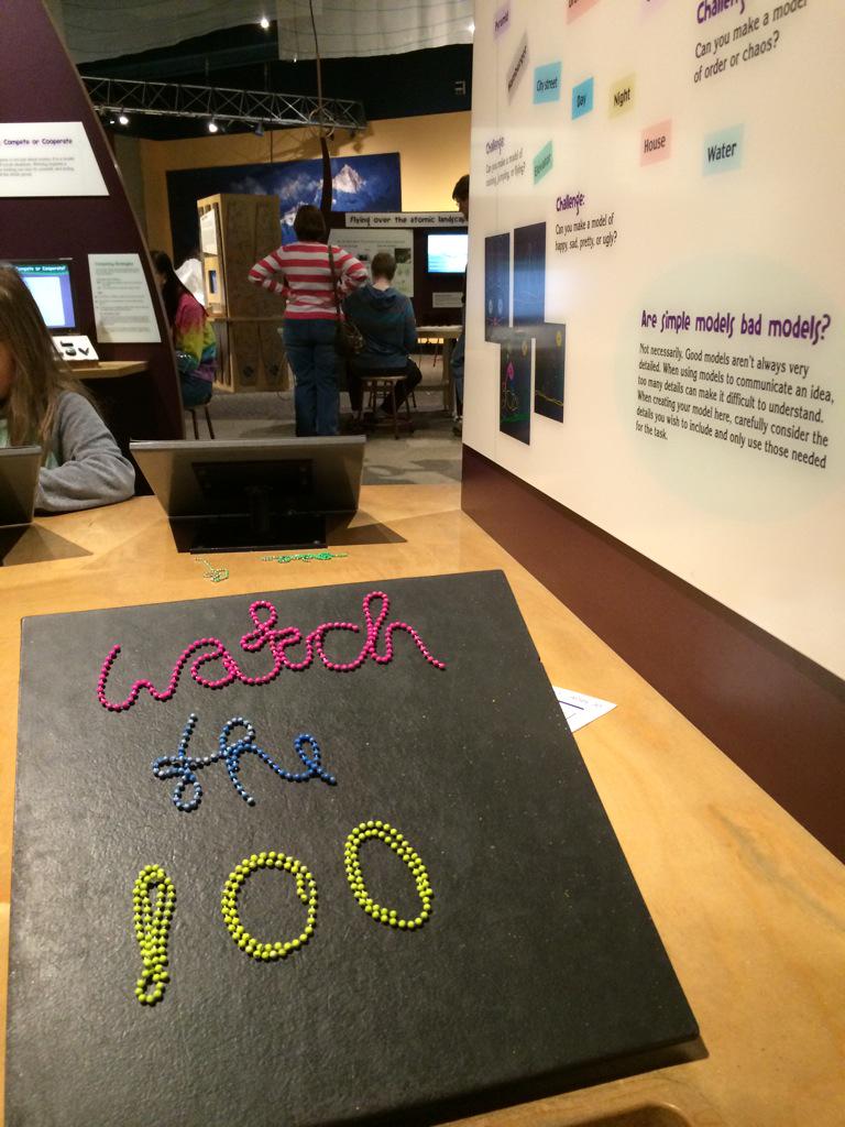 BrightCuPenny's tweet photo. At the science museum with the fam, still repping #the100. #lostcontrolofmylife @JRothenbergTV @laynemorgan @EricIGN http://t.co/DWB4R1uVhT