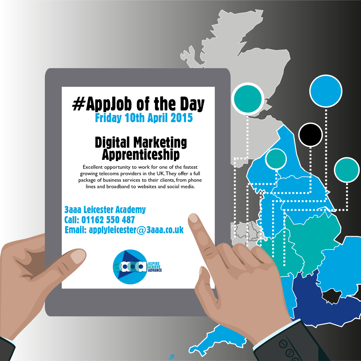 3aaaUK's tweet photo. #AppJob of the day: http://t.co/YCPPboPx7B http://t.co/rVEid5PXbT