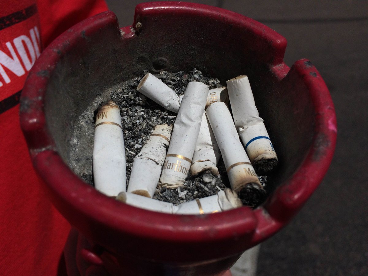 Being careless with cigarette butts could start a fire--and be costly to you. Story at 5 &amp; 6.