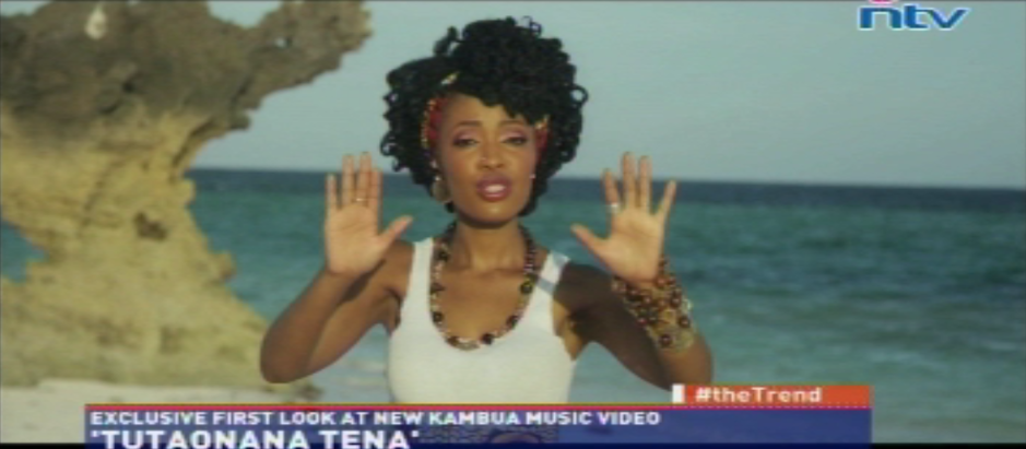 ntvkenya's tweet photo. 'Tutaonana tena' Kambua's new track. A tribute to Garissa victims.#thetrend http://t.co/VSyiUHrOIV
