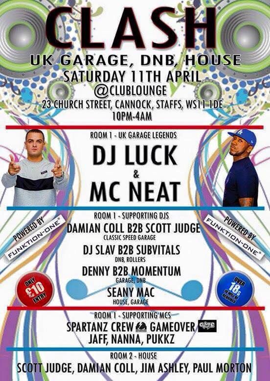 SlowGameOver's tweet photo. Warming up for the legends @DJLUCKofficial &amp; @MCNEATofficial tomorrow at ClubLounge! Everyone's on about this woioii! http://t.co/gqgqhvw2VG