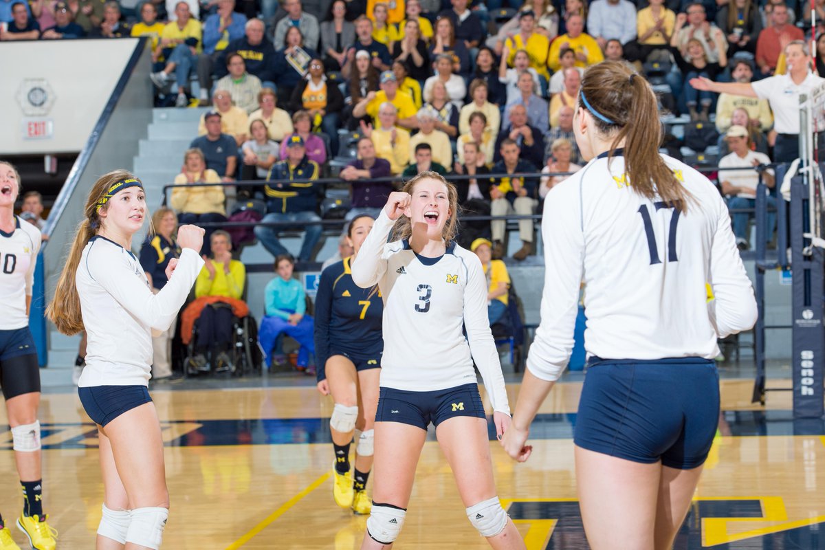 Michigan Volleyball tweet media